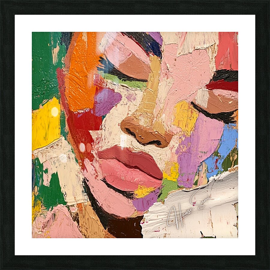 Dream in Palette Picture Frame print