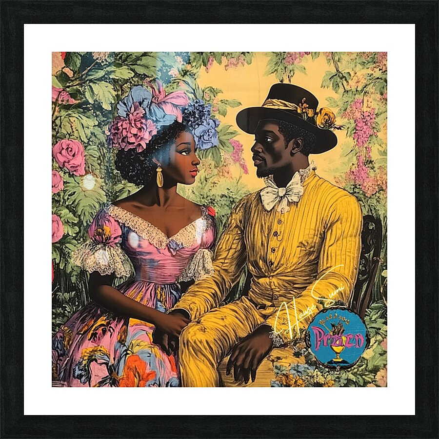 Their Garden Was a Kingdom Picture Frame print