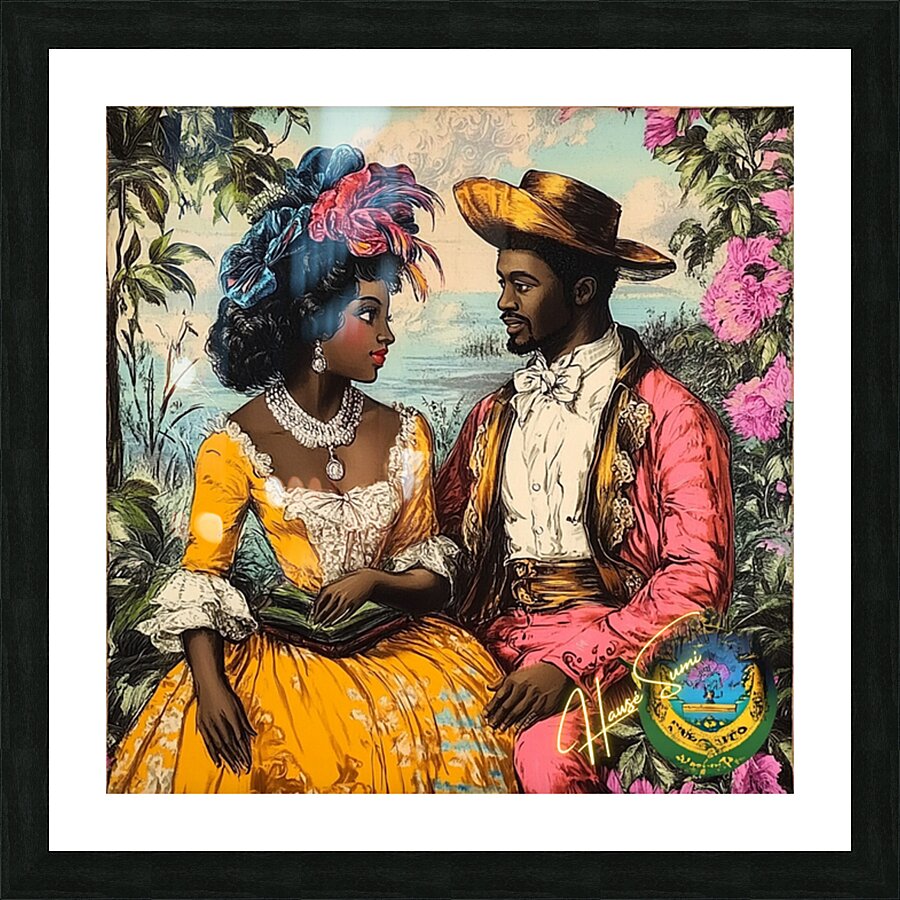 They Sat at the Edge of Forever Picture Frame print