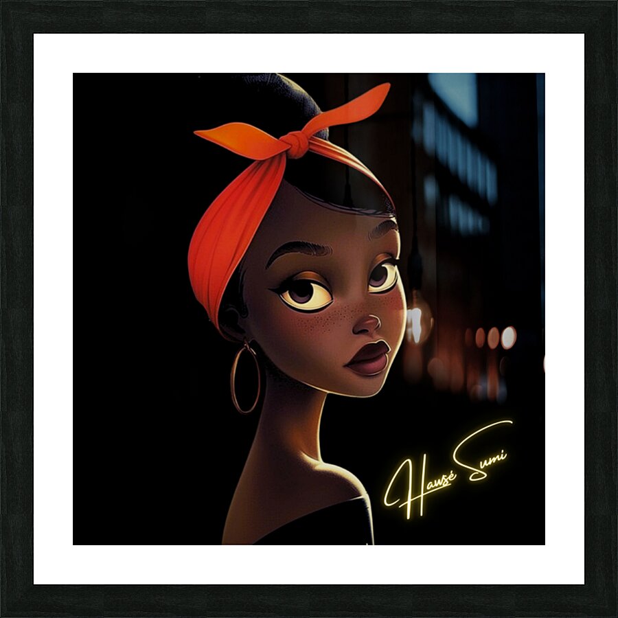 Freckled Grace Picture Frame print