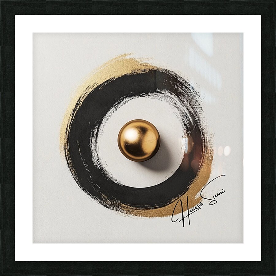 The Wealth of Emptiness Picture Frame print