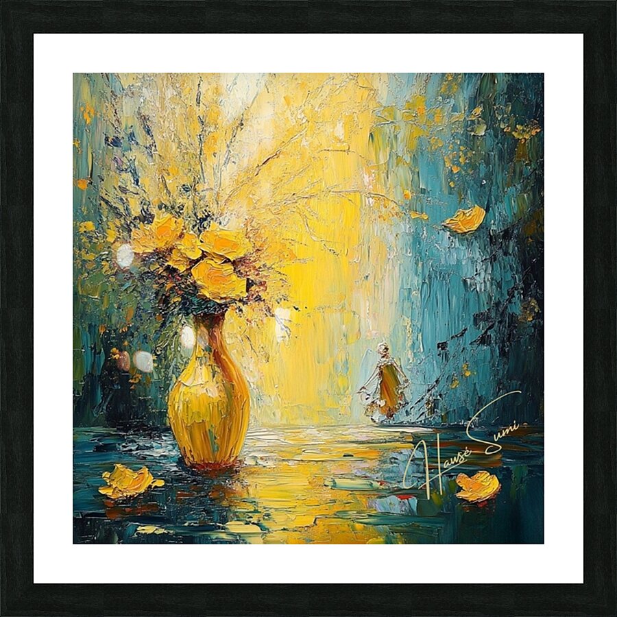 Whispers of the Vase Picture Frame print