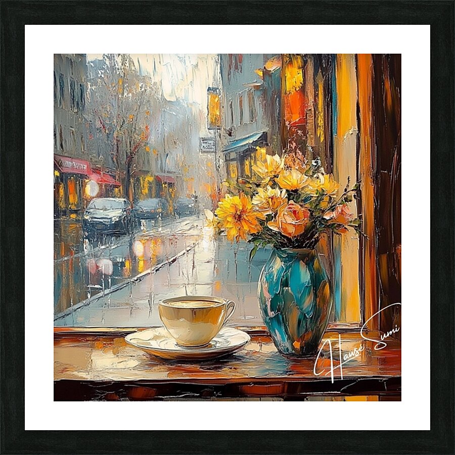 Cafe Reverie Picture Frame print