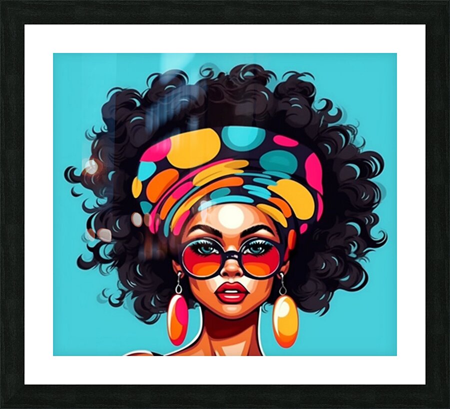 Bold Radiance Picture Frame print