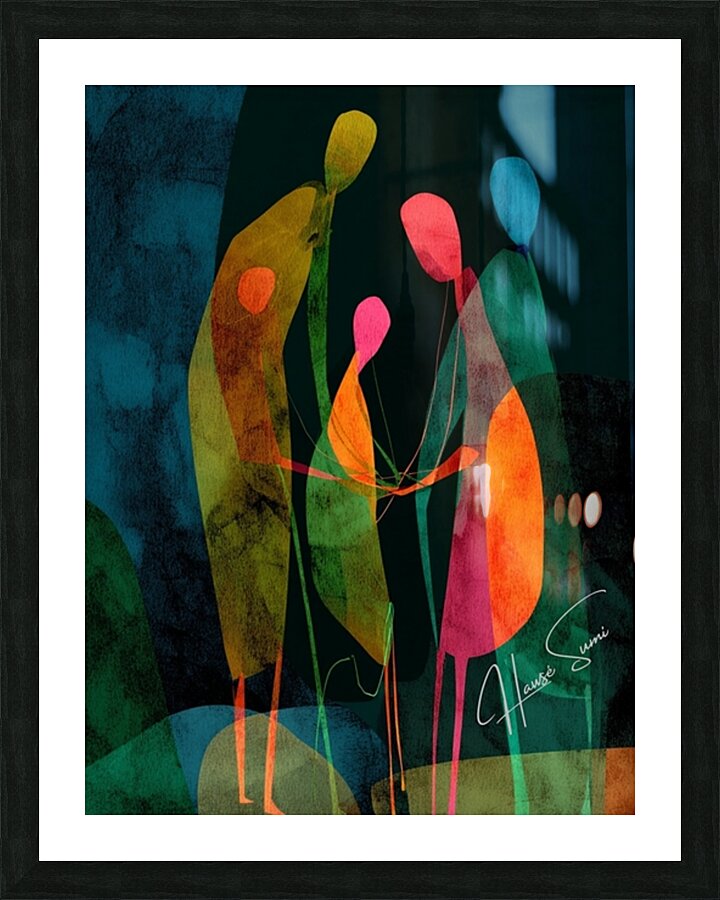 Gathering of Light Picture Frame print