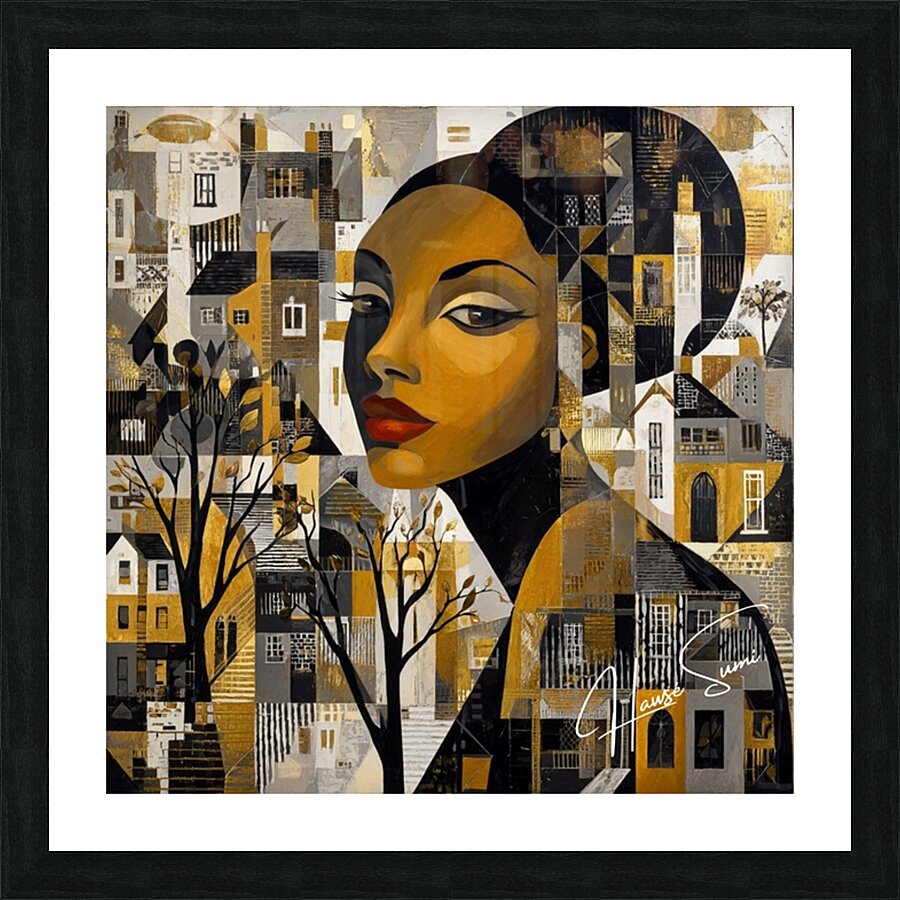 City of Quiet Power Picture Frame print