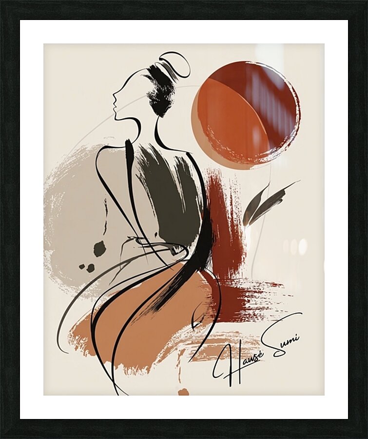 Solar Poise Picture Frame print