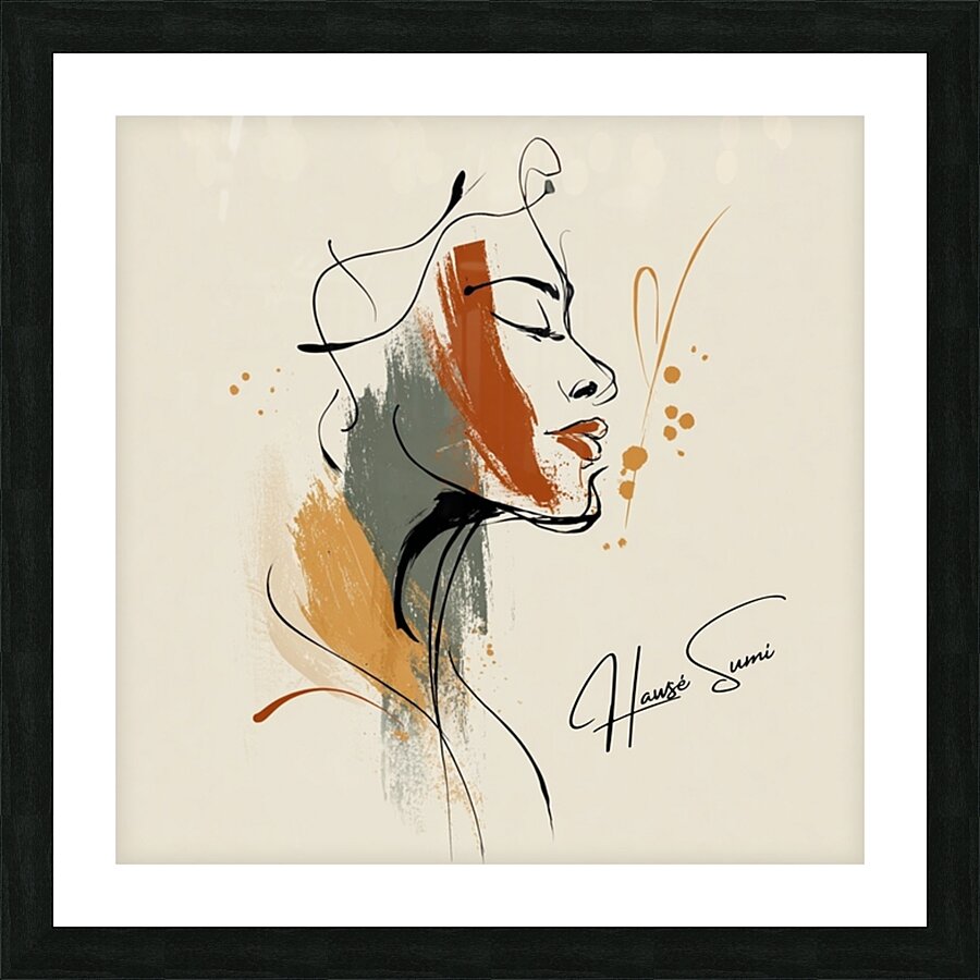 Quiet Flame Picture Frame print