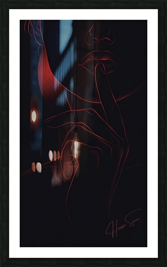 The Discipline of Silence Picture Frame print