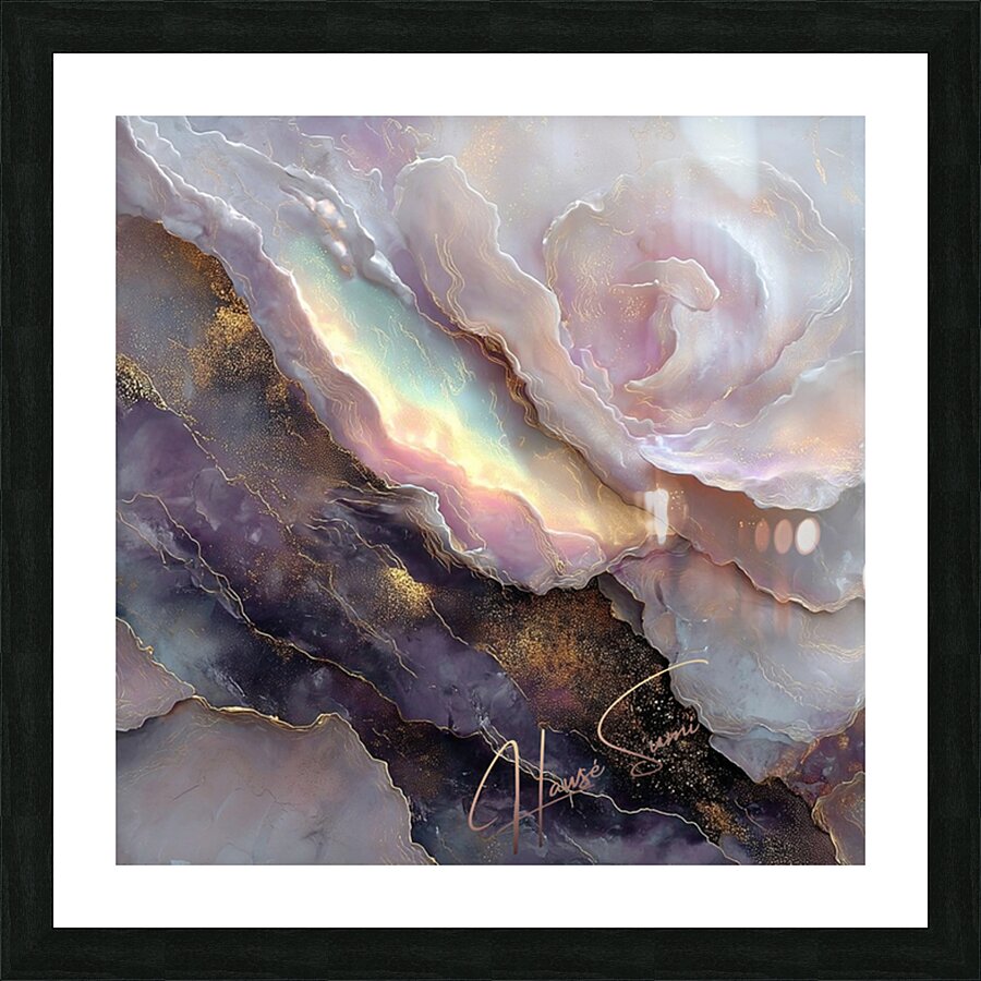 Fracture of the Luminous Veil Picture Frame print