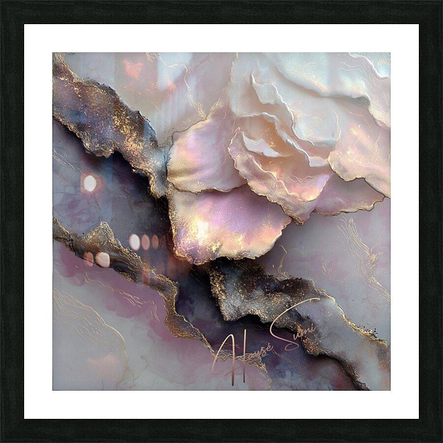 Petalstone Constellation Picture Frame print