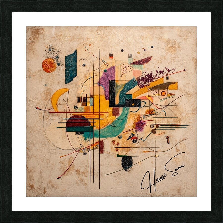 Blueprint for a Thought Not Yet Spoken Picture Frame print