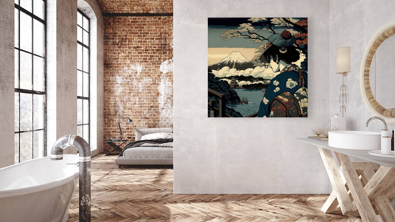 Whispers of Mount Fuji Reproduction