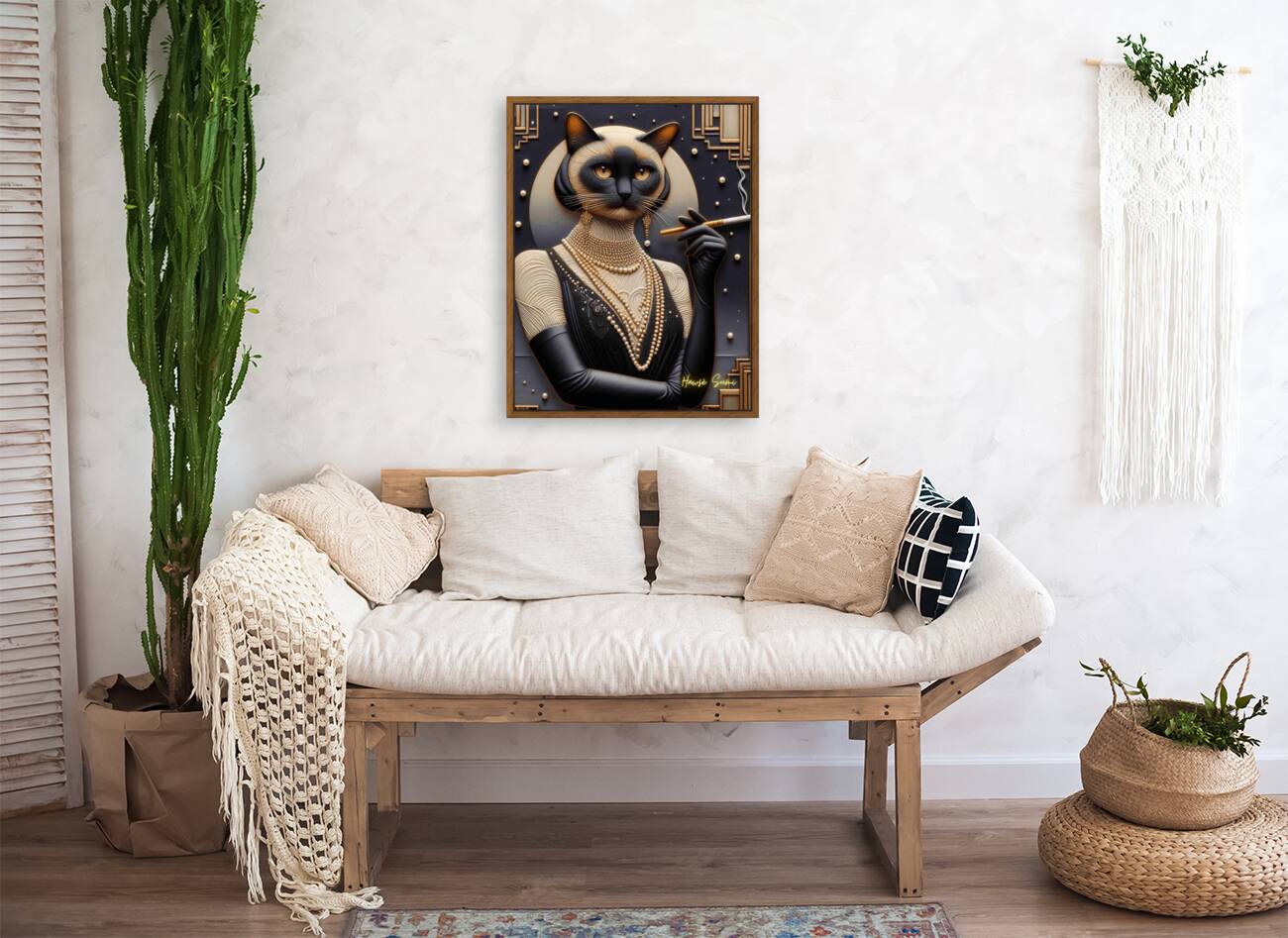 The Gilded Whiskers of Mademoi Reproduction