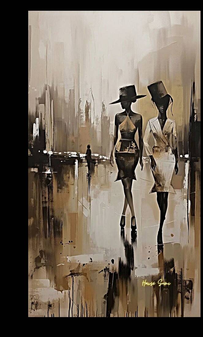 Elegance in the Cityscape Reproduction