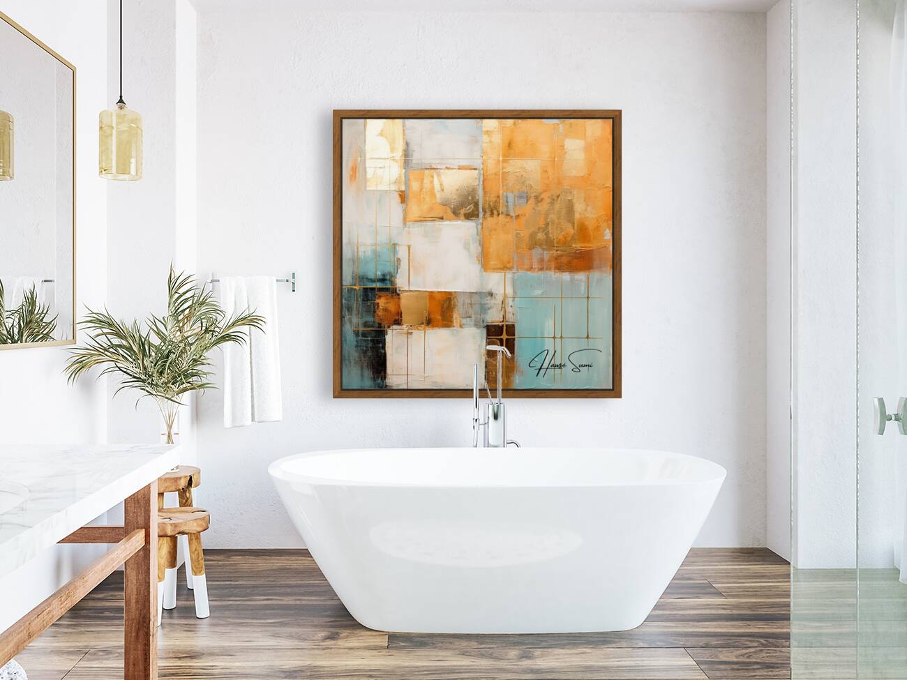 Gilded Pathways Reproduction