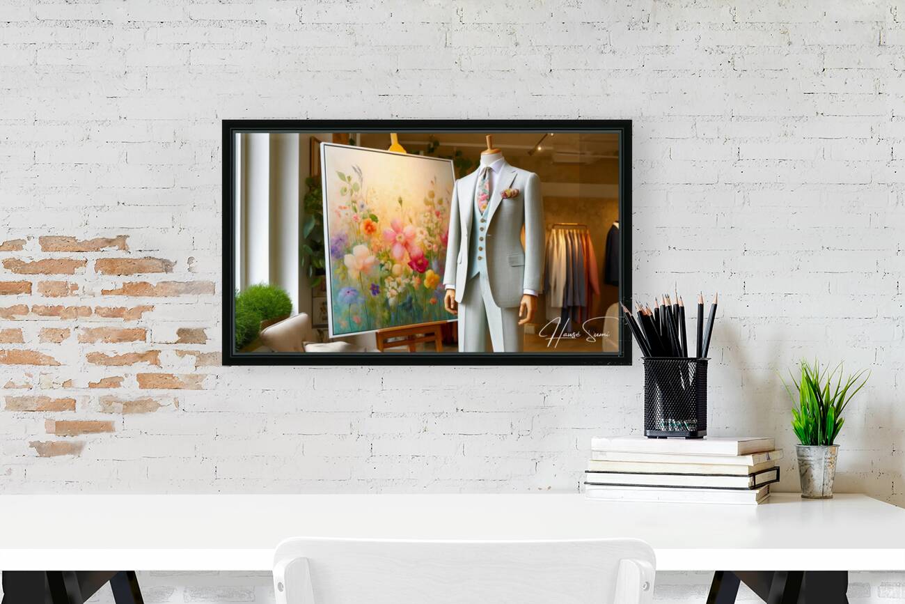 Elegance in Bloom: A Symphony of Style and Art Reproduction