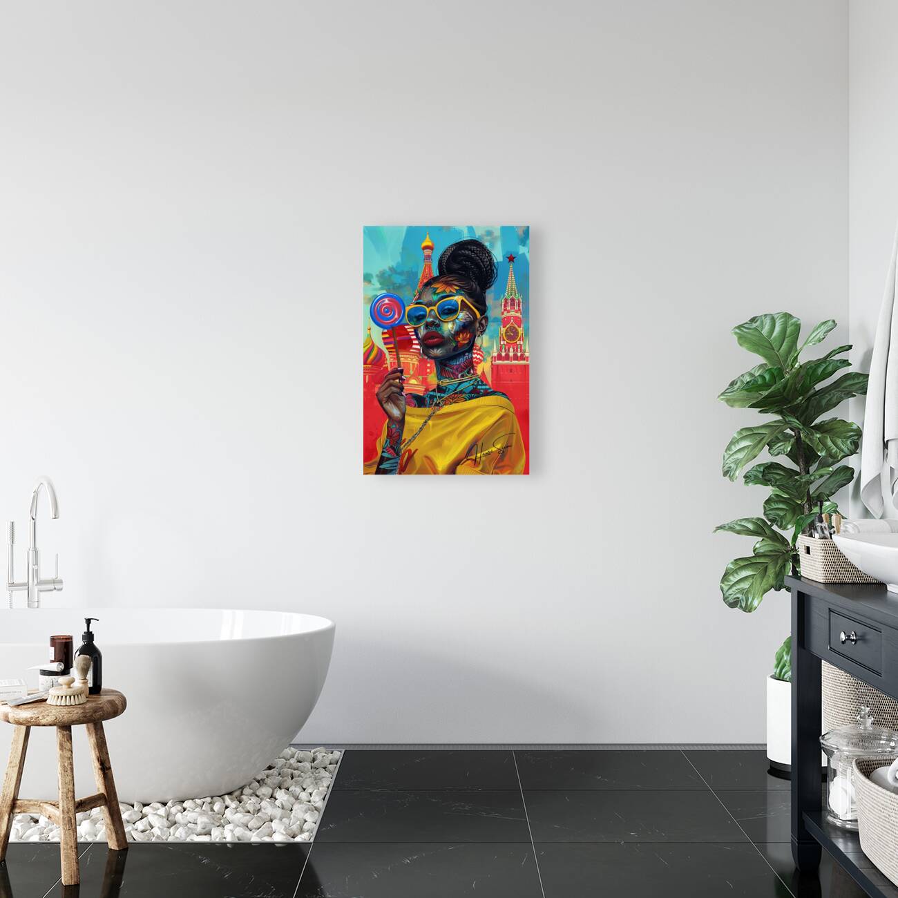 Red Square Radiance Reproduction