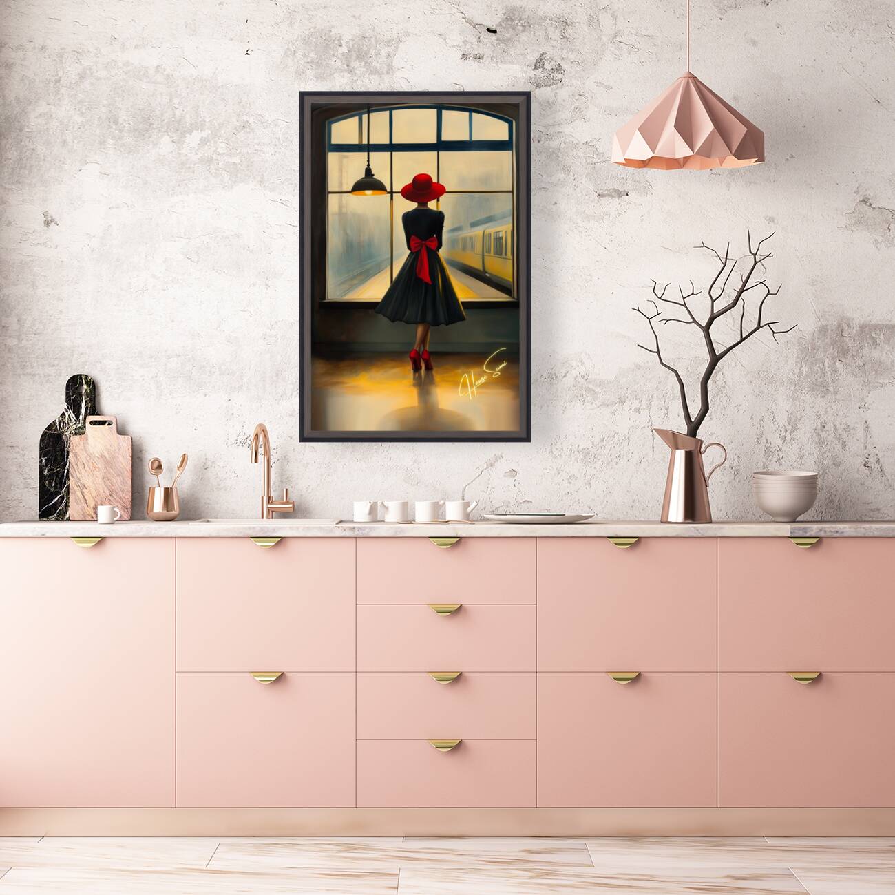 The Last Train Reproduction