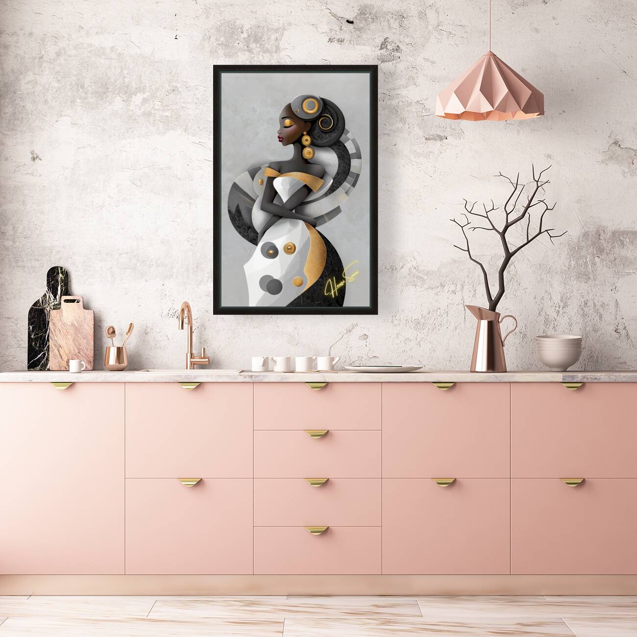 Wrapped in Royal Geometry Reproduction