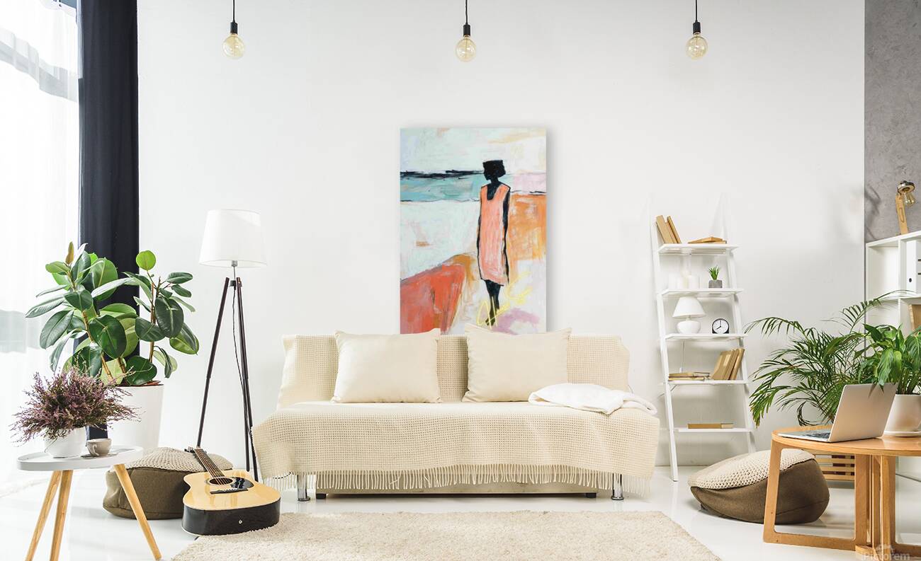 She Walked With Quiet Fire Reproduction