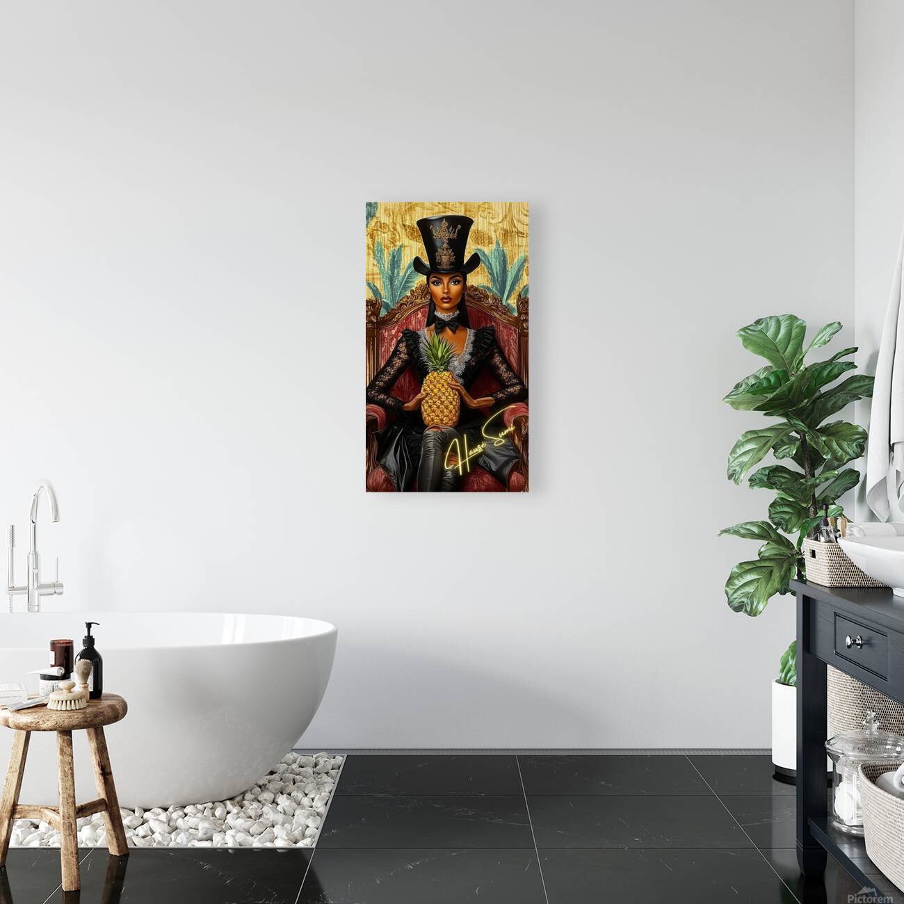 Gilded Noir Reproduction