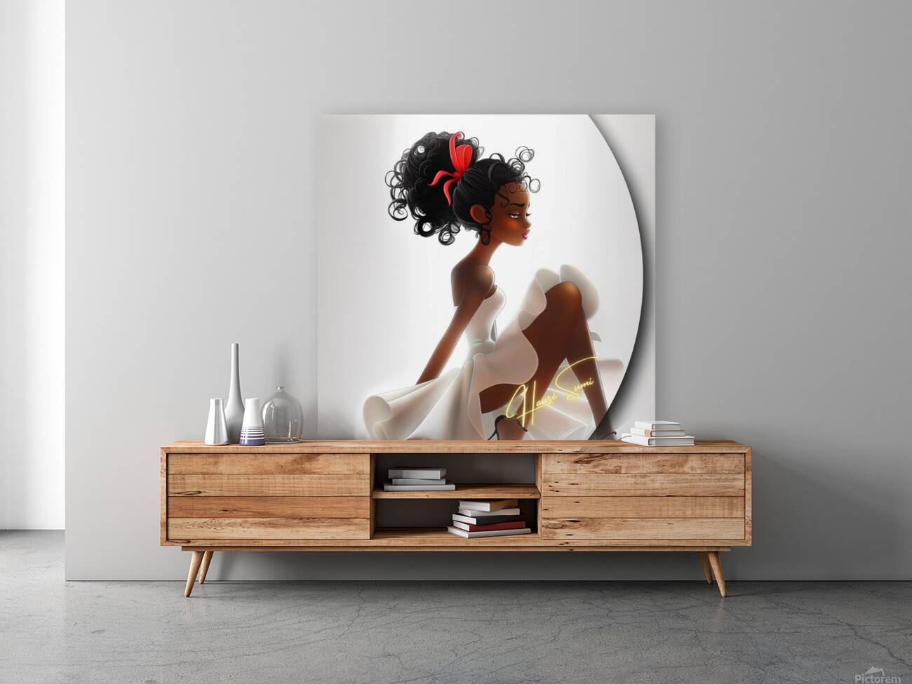 Waiting to Twirl Reproduction