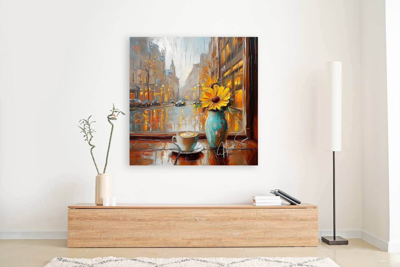 Latte After the Storm Reproduction