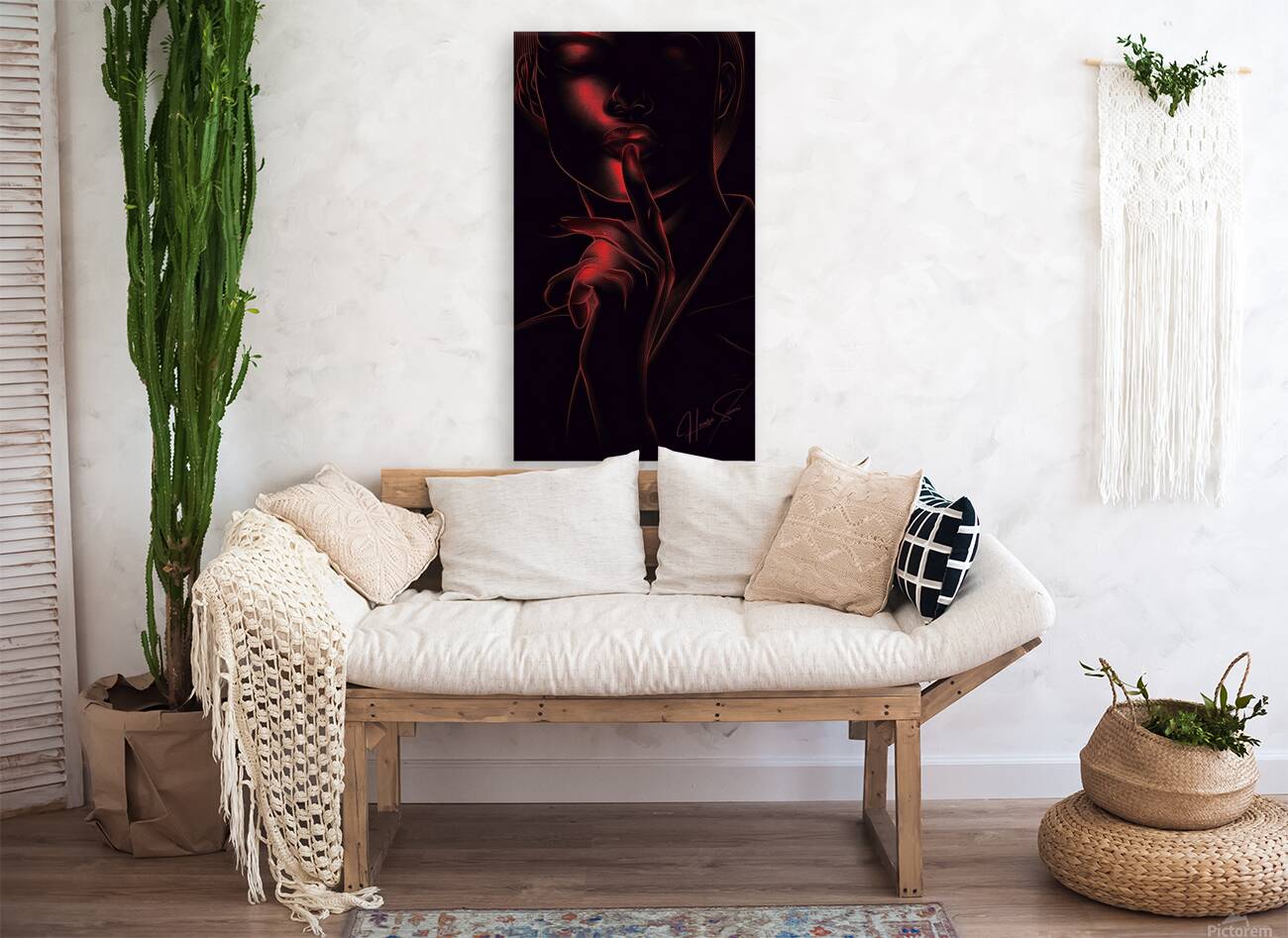 Crimson Hush Reproduction