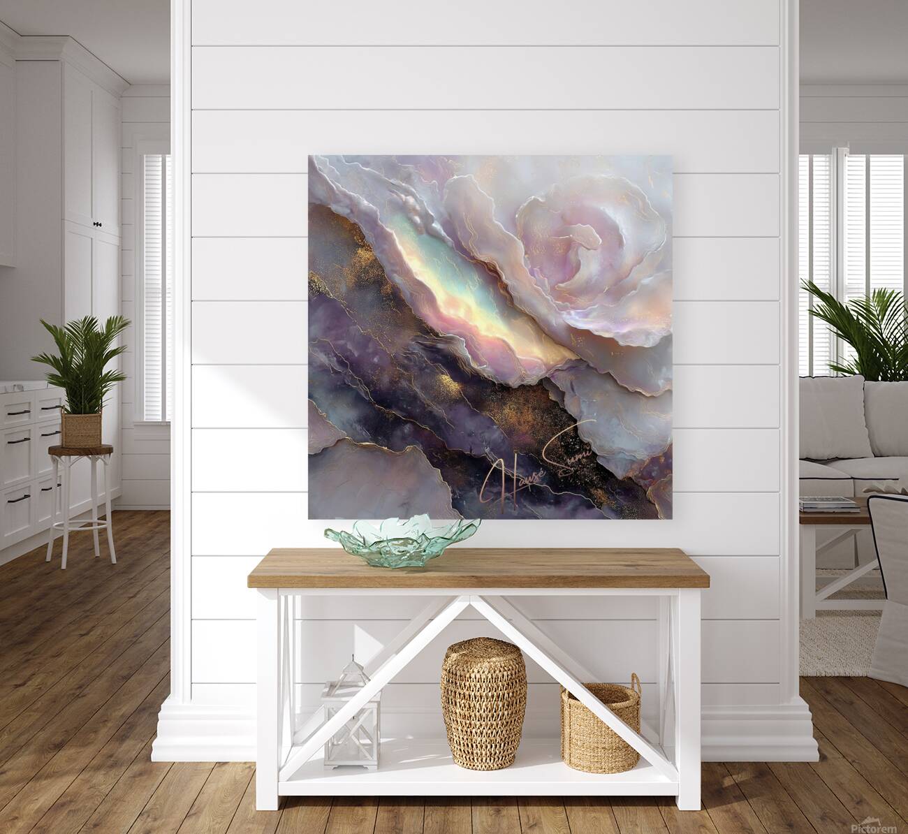 Fracture of the Luminous Veil Reproduction