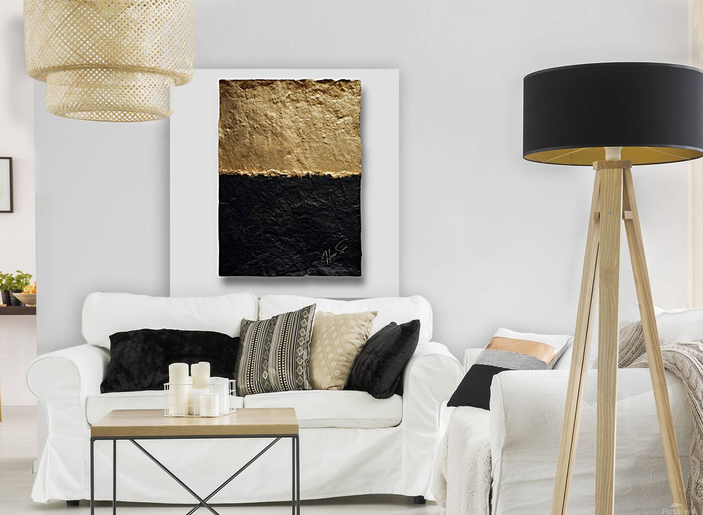 Gilded Divide Reproduction