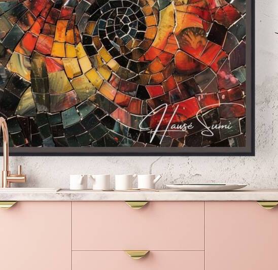 Mosaic Spiral by Hawse Sumi