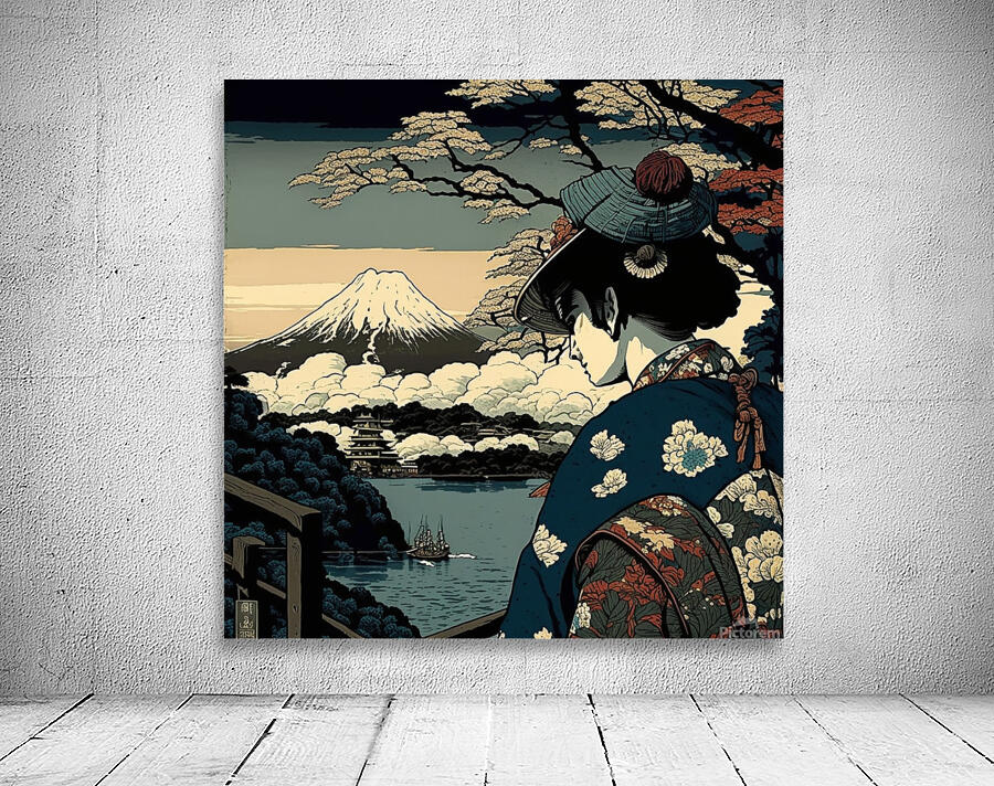 Whispers of Mount Fuji Wall Preview
