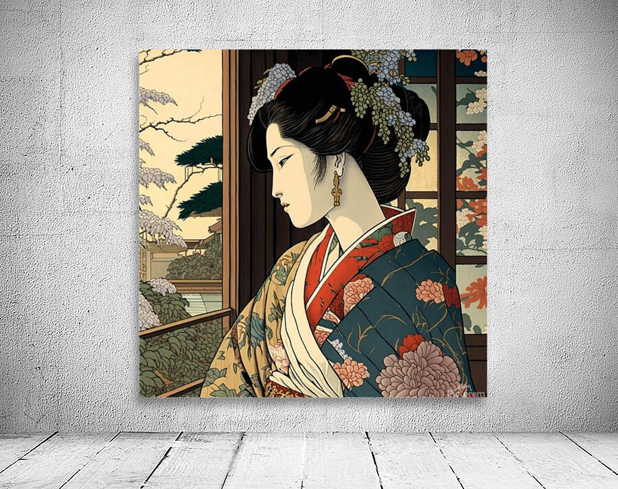 Wistful Blossoms Wall Preview