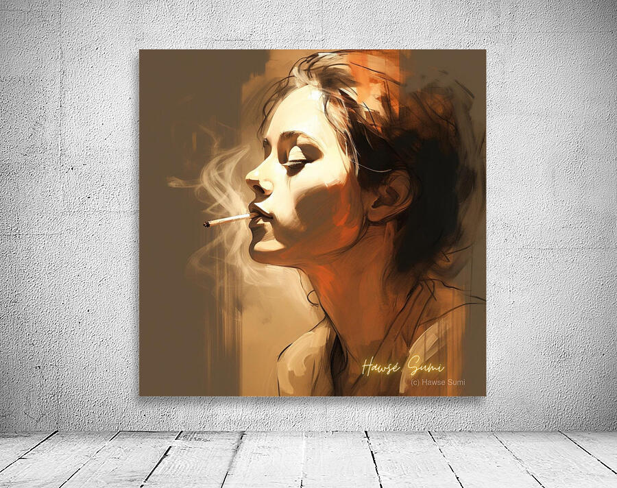 Contemplative Smoke Wall Preview