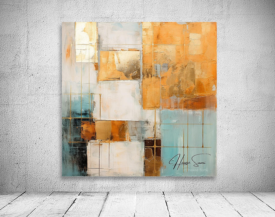 Gilded Pathways Wall Preview