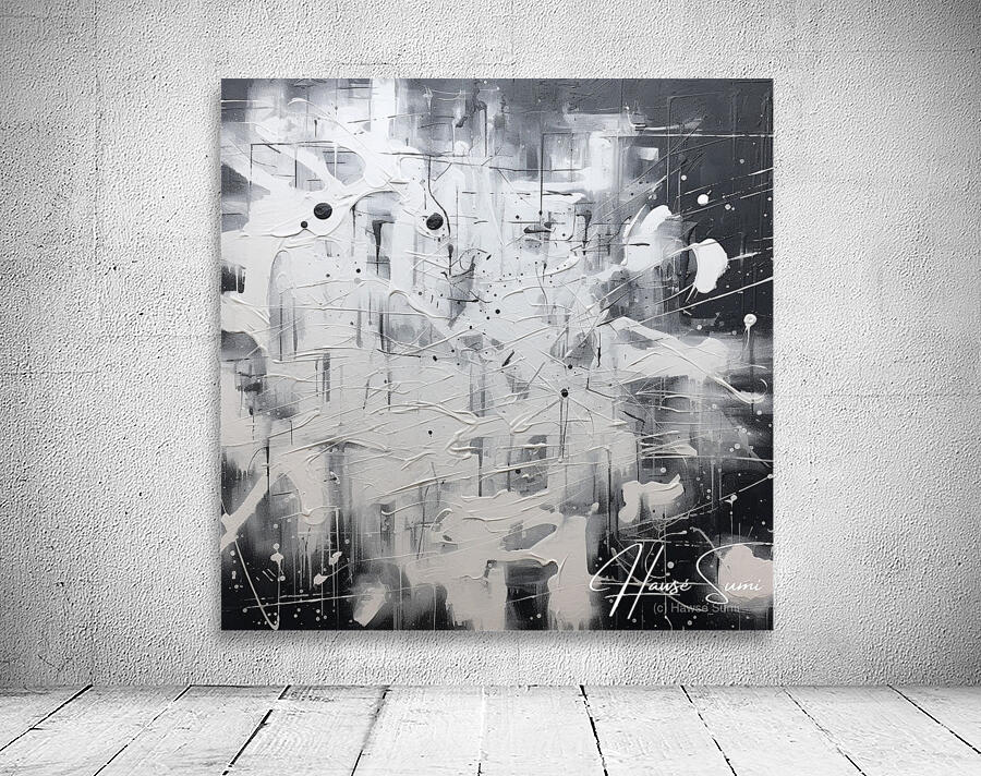 Monochrome Symphony Wall Preview