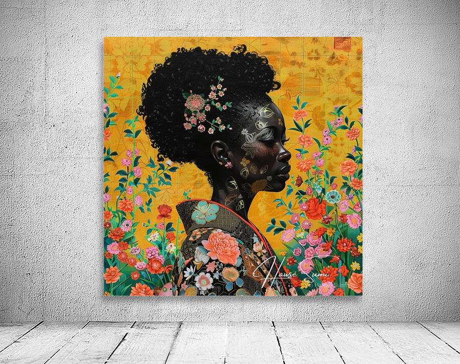 Floral Serenity Wall Preview