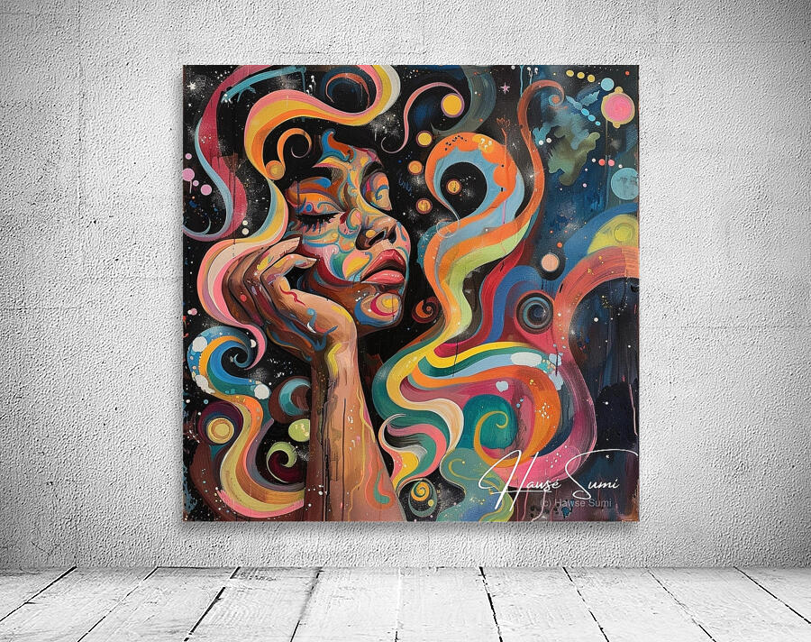 Cosmic Dreamscape Wall Preview