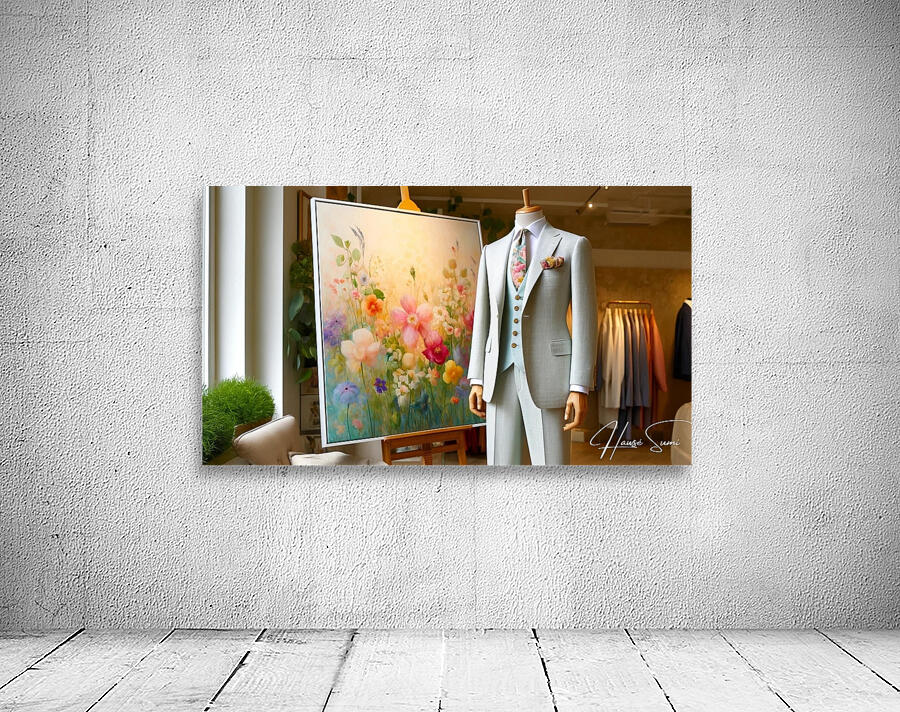 Elegance in Bloom: A Symphony of Style and Art Wall Preview
