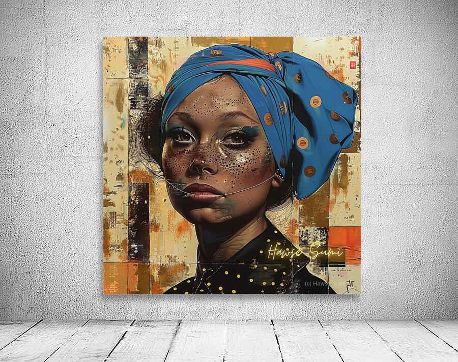 Blue Turban of Grace Wall Preview