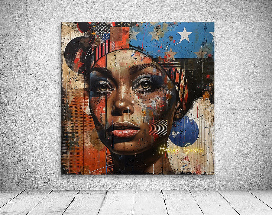 Patriotic Elegance Wall Preview