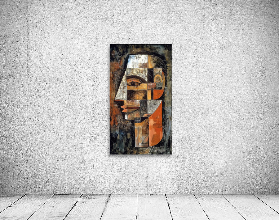 Cubist Contemplation Wall Preview