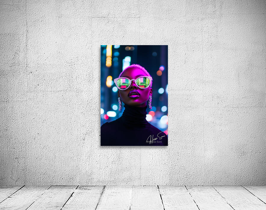 Neon Dreamscapes Wall Preview