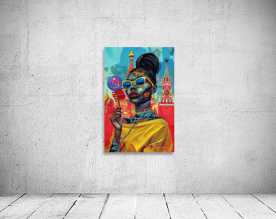 Red Square Radiance Wall Preview