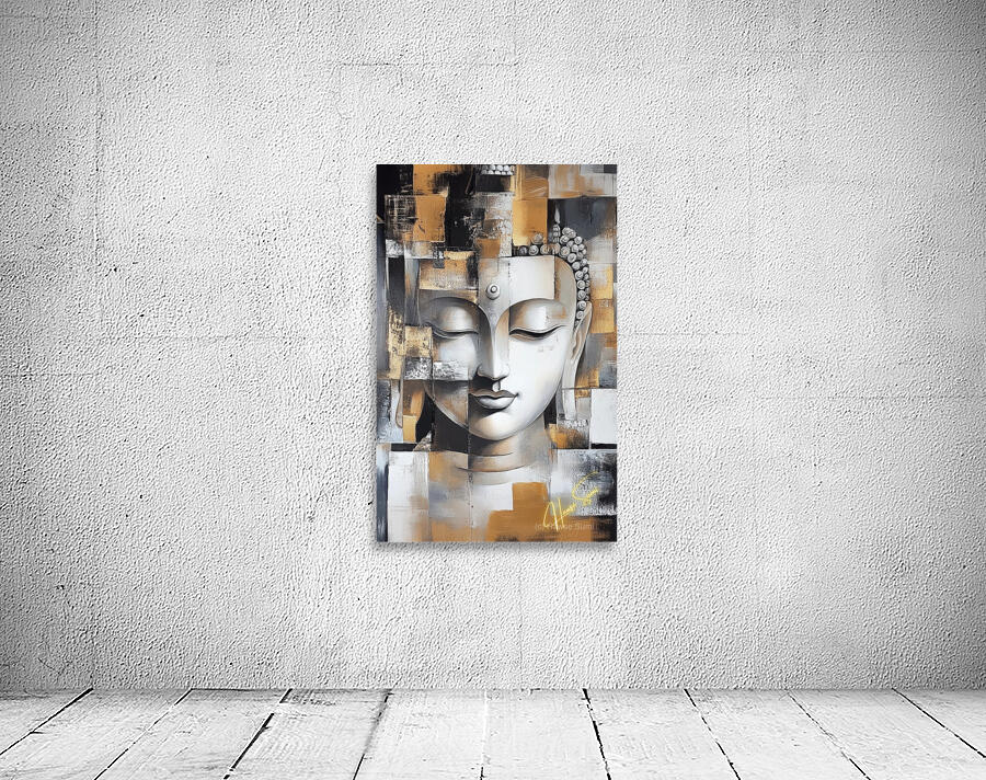 Awakened: Buddha in Fragments Wall Preview