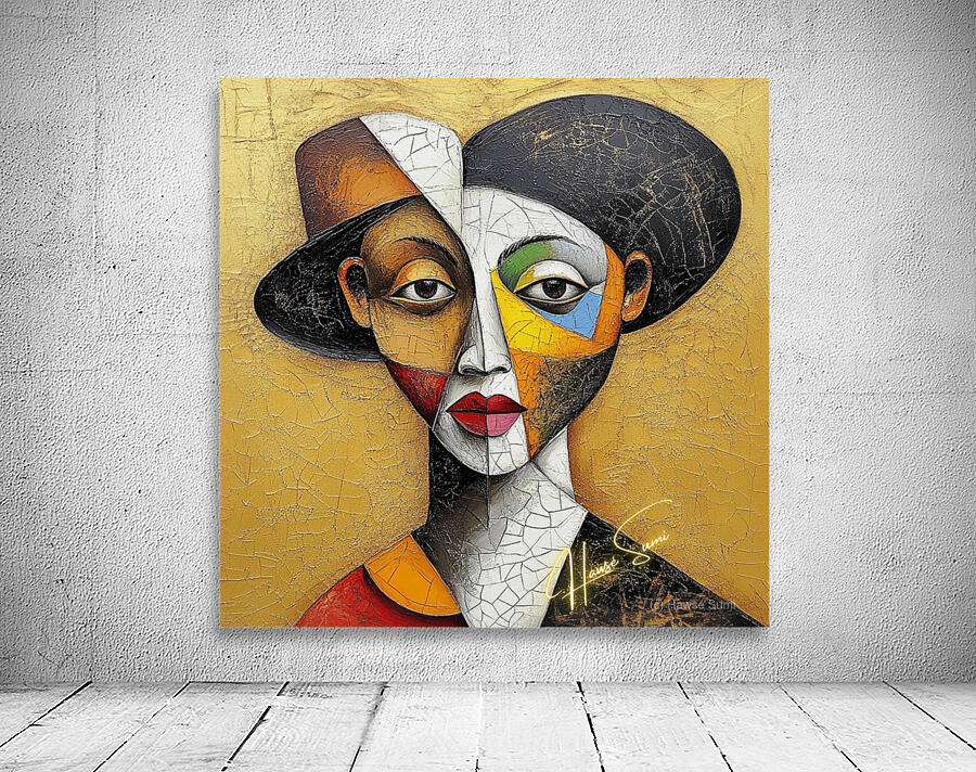 Fractured Elegance Wall Preview