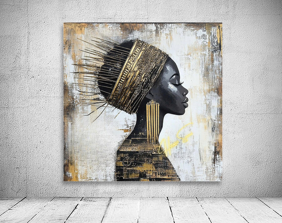 Crowned in Steel & Silence Wall Preview