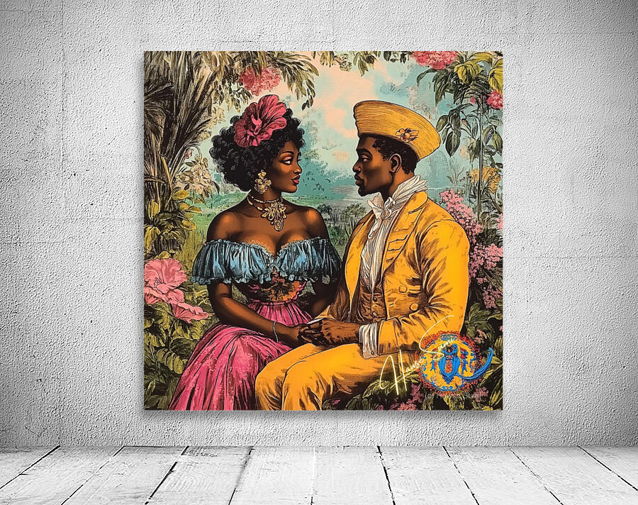 Where Her Eyes Bloomed Wall Preview