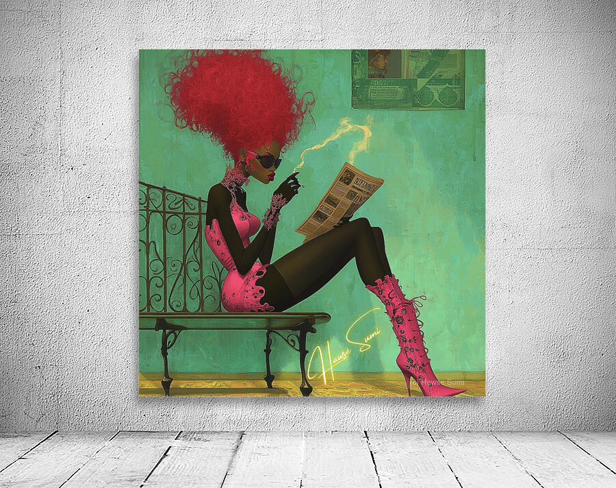 Smoked Out & Unbothered Wall Preview